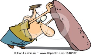 looking-under-a-stone-poster-art-print